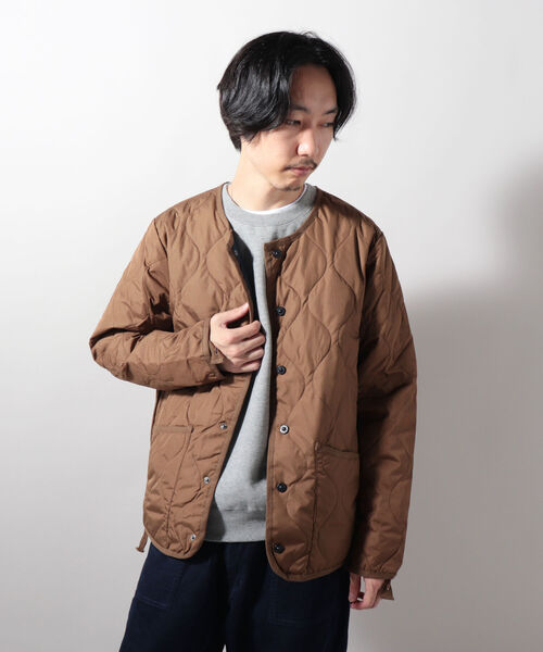 TAION（タイオン）の「【TAION/タイオン】 MILLITAR LINER JACKET ミリタリーライナージャケット（ダウンジャケット/コート・メンズ・ブラック/オリーブ/ブラウン・MEDIUM/LARGE/X-LARGE/XX-LARGE）」の17枚目の写真
