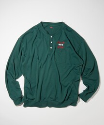 FREAK'S STORE（フリークスストア）の「SAUVENIR/サウベニア 別注KANNAIGI LONG SLEEVE SWEAT/館内着 ロングスリーブスウェット（Tシャツ/カットソー・メンズ）」