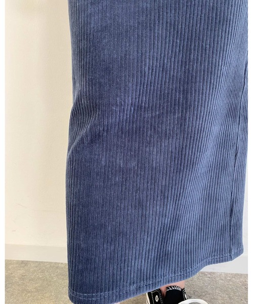 MLI'A（エムリア）の「カットコーデュロイナロースカート（スカート・レディース・ネイビー/グリーン/ブラウン/オレンジ・FREE）」の20枚目の写真