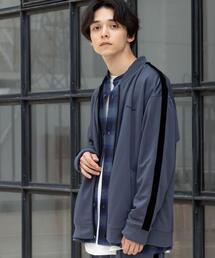 coen | FreeSpeech(フリースピーチ)別注ベロアライントラックジャケット(セットアップ対応)(ブルゾン)