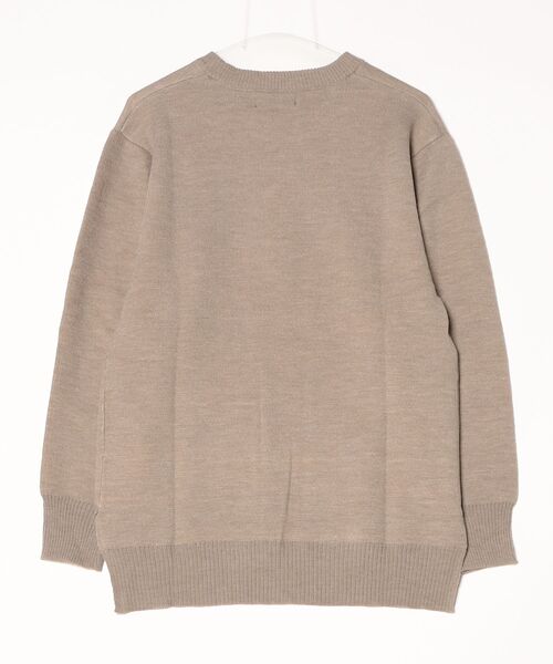 VIBGYOR(ヴィブジョー)の「VIBGYOR Select/A/N Wフェイスクルー/N(BL)(ニット/セーター・レディース・アイボリー/ブラック/グレー/モカ/グレイッシュベージュ・MEDIUM/LARGE)」の22枚目の写真