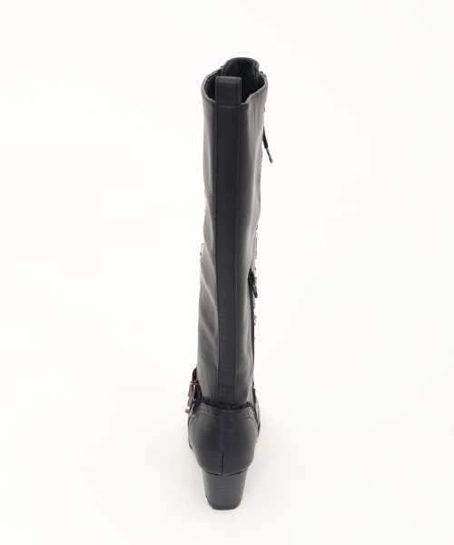 axes femme(アクシーズファム)の「レースアップロングブーツ(ブーツ・レディース・ブラック/ブラウン・MEDIUM/LARGE)」の18枚目の写真