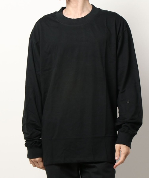 mnml（ミニマル）の「mnml/ミニマル/ベーシックロングスリーブTシャツ/EveryDay L/S T-Shirts(M2019-L732)（Tシャツ/カットソー・メンズ・ホワイト/ブラック/ベージュ/ブラック系その他・MEDIUM/LARGE/X-LARGE/XX-LARGE）」の8枚目の写真