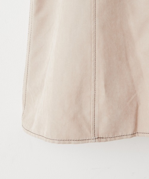 CIAOPANIC TYPY（チャオパニックティピー）の「【KIDS】【インナー付き】配色ステッチワンピース（ワンピース・キッズ・グレー系その他/キャメル・SMALL/MEDIUM/LARGE/X-LARGE/XX-LARGE）」の3枚目の写真