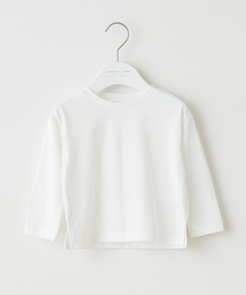 CIAOPANIC TYPY（チャオパニックティピー）の「【KIDS】【インナー付き】配色ステッチワンピース（ワンピース・キッズ・グレー系その他/キャメル・SMALL/MEDIUM/LARGE/X-LARGE/XX-LARGE）」の4枚目の写真