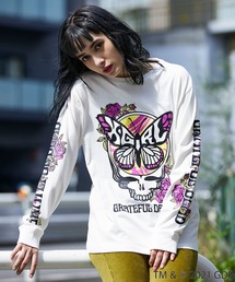 X-girl | X-girl × GRATEFUL DEAD BUTTERFLY L/S TEE(Tシャツ/カットソー)