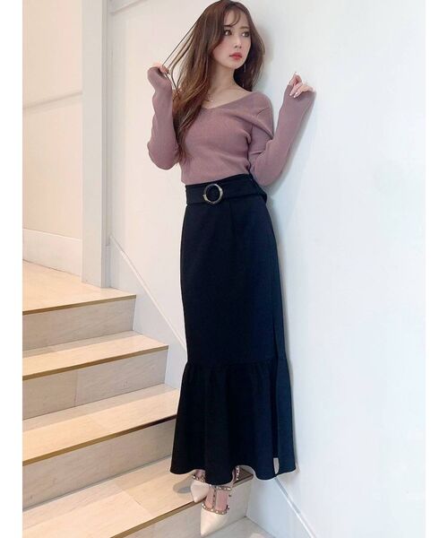 RESEXXY（リゼクシー）の「マーメイドスリットスカート（スカート・レディース・ブラック/ピンク/モカ/その他1・FREE）」の10枚目の写真