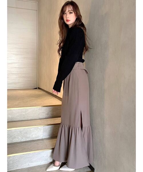 RESEXXY（リゼクシー）の「マーメイドスリットスカート（スカート・レディース・ブラック/ピンク/モカ/その他1・FREE）」の19枚目の写真