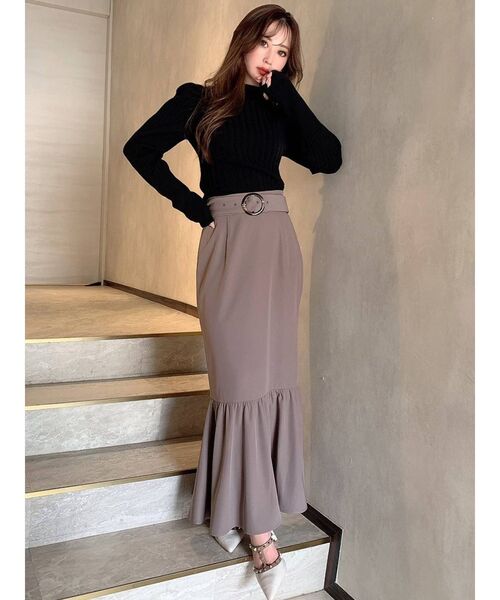 RESEXXY（リゼクシー）の「マーメイドスリットスカート（スカート・レディース・ブラック/ピンク/モカ/その他1・FREE）」の21枚目の写真