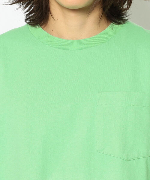 Modern Amusement(モダンアミューズメント)の「ModernAmusement/モダンアミューズメント/POCKET TEE(Tシャツ/カットソー・メンズ・ピンク/グレー/ブラック/グリーン/ブルー・LARGE/MEDIUM/SMALL)」の9枚目の写真