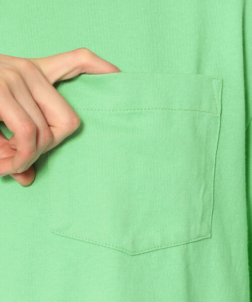 Modern Amusement(モダンアミューズメント)の「ModernAmusement/モダンアミューズメント/POCKET TEE(Tシャツ/カットソー・メンズ・ピンク/グレー/ブラック/グリーン/ブルー・LARGE/MEDIUM/SMALL)」の13枚目の写真