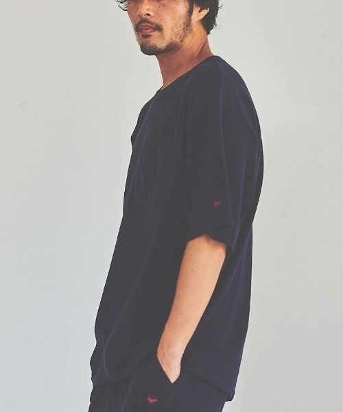 Modern Amusement(モダンアミューズメント)の「ModernAmusement/モダンアミューズメント/POCKET TEE(Tシャツ/カットソー・メンズ・ピンク/グレー/ブラック/グリーン/ブルー・LARGE/MEDIUM/SMALL)」の19枚目の写真
