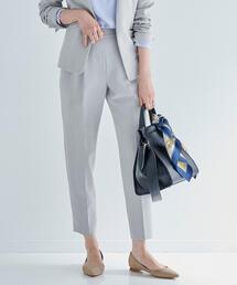 green label relaxing | ダブルクロス テーパード パンツ -ウォッシャブル・ストレッチ・防シワ- ◇No03◇(その他パンツ)