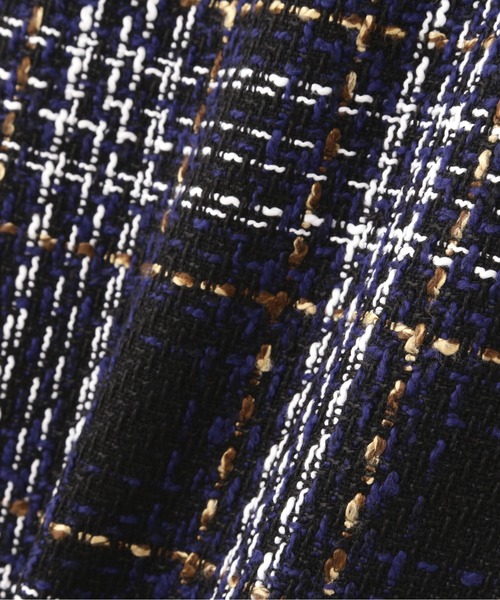 N.（N. Natural Beauty Basic）（エヌエヌナチュラルビューティーベーシック）の「【S Size Line】◆ロービングツイードタイトスカート（スカート・レディース・ネイビー/ブラウン・SMALL/MEDIUM）」の17枚目の写真