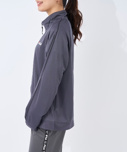 FILA ブルゾン アウター FILA 裏フリースロングブルゾン