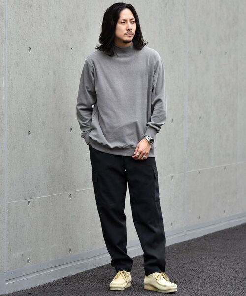SHIPS(シップス)の「SC: SOLOTEX(R) FULFLAN(R) オックス カーゴパンツ(カーゴパンツ・メンズ・ブラック/ネイビー/ダークグレー・SMALL/MEDIUM/LARGE/X-LARGE)」の11枚目の写真