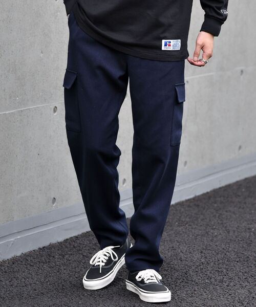 SHIPS(シップス)の「SC: SOLOTEX(R) FULFLAN(R) オックス カーゴパンツ(カーゴパンツ・メンズ・ブラック/ネイビー/ダークグレー・SMALL/MEDIUM/LARGE/X-LARGE)」の13枚目の写真