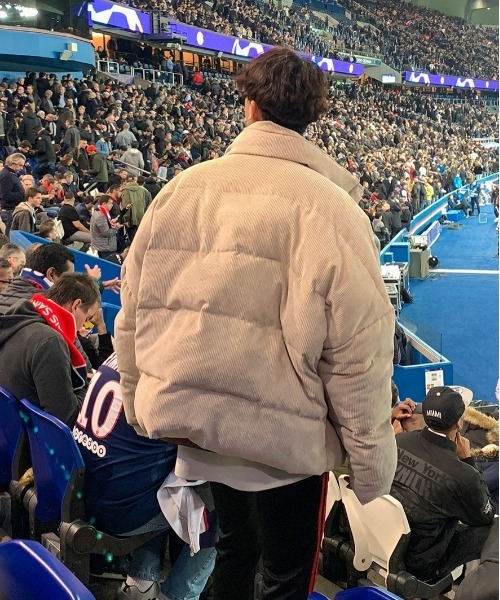 ASCLO（エジュクロ）の「ASCLO オーバーコーデュロイダックショートダウン（ダウンジャケット/コート・メンズ・アイボリー/ブラック・FREE）」の18枚目の写真