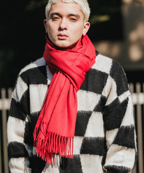 Johnstons of Elgin(ジョンストンズオブエルガン)の「Johnstons/ジョンストンズ ストール 無地 チェック カシミヤ(ストール/ショール・メンズ・ネイビー/グレー/マルチ/ブラック系その他/グレー系その他/グリーン系その他/ブルー系その他/バーガンディー/レッド系その他/チャコール/ブラック系その他2/ブルー系その他2/ブルー系その他3/レッド系その他2/ライトピンク/グレー系その他2/キャメル/ナチュラル/グリーン/カーキ/ピンク/イエロー/オレンジ/レッド/ブラウン・FREE)」の20枚目の写真