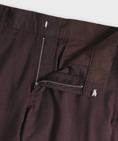 FTW(エフティダブリュー)の「SIDE ZIP PANTS(スラックス・メンズ・ネイビー/ブラウン・MEDIUM/LARGE)」の10枚目の写真