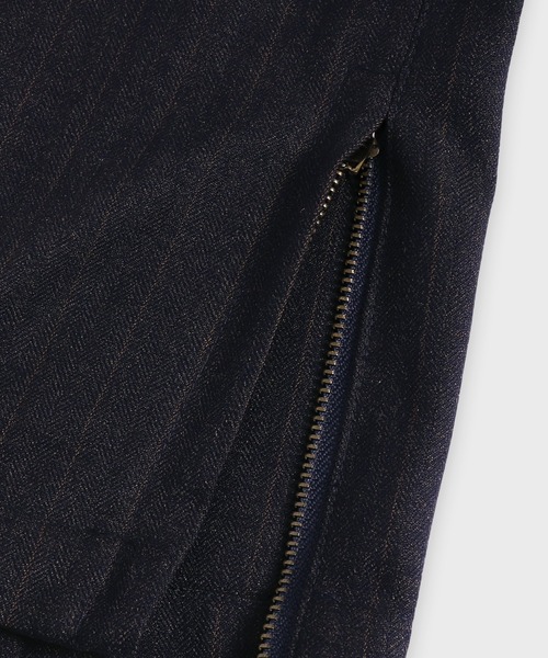 FTW(エフティダブリュー)の「SIDE ZIP PANTS(スラックス・メンズ・ネイビー/ブラウン・MEDIUM/LARGE)」の21枚目の写真