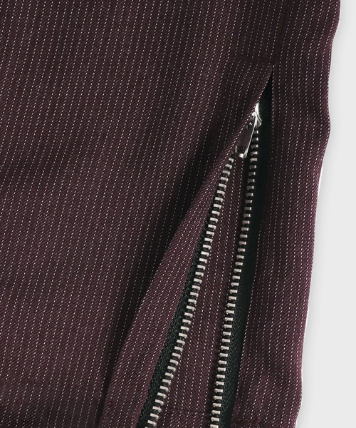 FTW(エフティダブリュー)の「SIDE ZIP PANTS(スラックス・メンズ・ネイビー/ブラウン・MEDIUM/LARGE)」の13枚目の写真