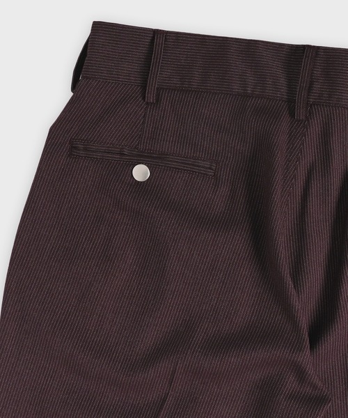 FTW(エフティダブリュー)の「SIDE ZIP PANTS(スラックス・メンズ・ネイビー/ブラウン・MEDIUM/LARGE)」の14枚目の写真