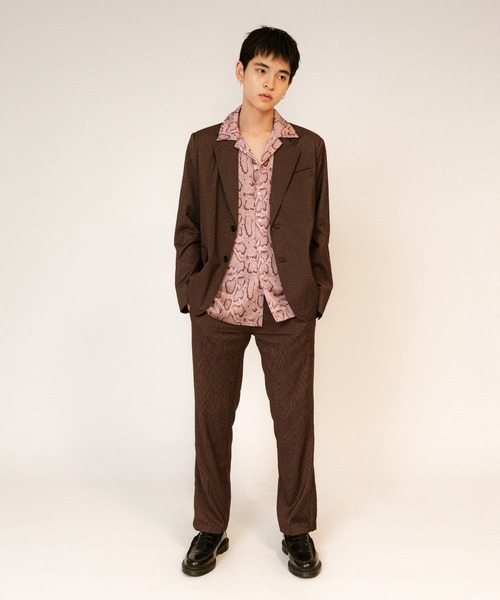 FTW(エフティダブリュー)の「SIDE ZIP PANTS(スラックス・メンズ・ネイビー/ブラウン・MEDIUM/LARGE)」の3枚目の写真