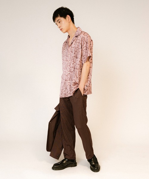 FTW(エフティダブリュー)の「SIDE ZIP PANTS(スラックス・メンズ・ネイビー/ブラウン・MEDIUM/LARGE)」の5枚目の写真