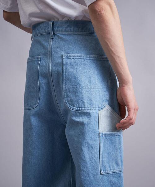 MONKEY TIME(モンキータイム)の「<monkey time> DNM WD W/KNEE PT/デニムパンツ(デニムパンツ・メンズ・ライトブルー・S/M/L)」の15枚目の写真