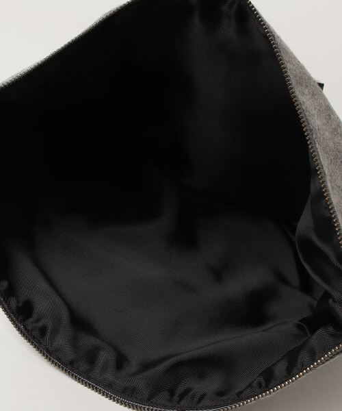 HYSTERIC GLAMOUR（ヒステリックグラマー）の「SLEEVE BAG（クラッチバッグ・メンズ・ネイビー/グレー/グリーン・FREE）」の16枚目の写真