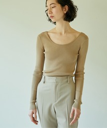 GALLARDAGALANTE | ベーシックリブニット(ニット/セーター)