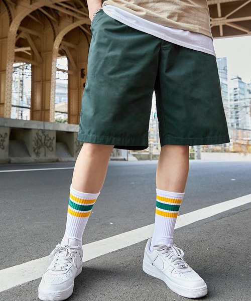 Dickies（ディッキーズ）の「Dickies/ディッキーズ ライトツイル ベーシックハーフパンツ（その他パンツ・メンズ・ブラック/ブルー/ネイビー/アイボリー系/グリーン/ベージュ/サックスブルー/アイボリー・M/XL/L）」の5枚目の写真