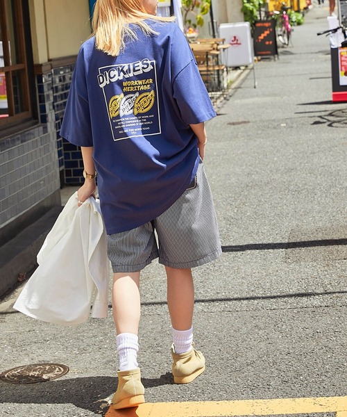 Dickies（ディッキーズ）の「Dickies/ディッキーズ ライトツイル ベーシックハーフパンツ（その他パンツ・メンズ・ブラック/ブルー/ネイビー/アイボリー系/グリーン/ベージュ/サックスブルー/アイボリー・M/XL/L）」の22枚目の写真