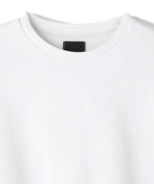 DANKE SCHON（ダンケシェーン）の「DankeSchon/ダンケシェーン/裏起毛クルーネックスウェット（スウェット・メンズ・ホワイト/ブラック・FREE）」の7枚目の写真