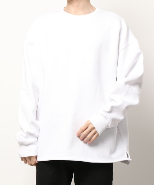 DANKE SCHON（ダンケシェーン）の「DankeSchon/ダンケシェーン/裏起毛クルーネックスウェット（スウェット・メンズ・ホワイト/ブラック・FREE）」の10枚目の写真