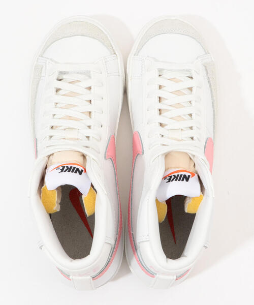 NIKE（ナイキ）の「NIKE Blazer MID '77 スニーカー（スニーカー・レディース・ホワイト系その他/ピンク系その他・25/23）」の14枚目の写真