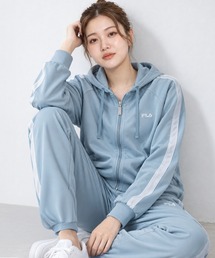 Karlas（カルラス）の「【別注】【WEB別注】FILA フィラ L’Sスムースジャージ 上下セット トラックジャケット＆トラックパンツ（ジャージ）」