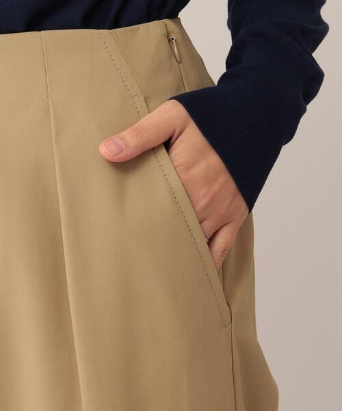 UNTITLED（アンタイトル）の「◆ドライボイルギャバ ワイドパンツ（その他パンツ・レディース・キャメル/ナチュラル・03/01/02）」の8枚目の写真