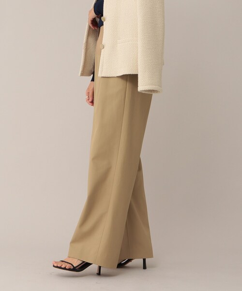 UNTITLED（アンタイトル）の「◆ドライボイルギャバ ワイドパンツ（その他パンツ・レディース・キャメル/ナチュラル・03/01/02）」の11枚目の写真