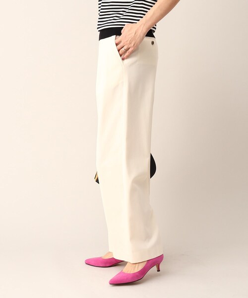 UNTITLED（アンタイトル）の「◆ドライボイルギャバ ワイドパンツ（その他パンツ・レディース・キャメル/ナチュラル・03/01/02）」の15枚目の写真