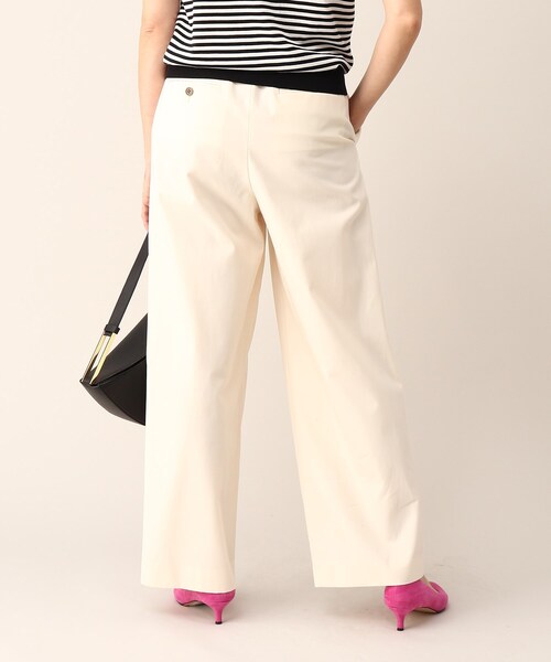 UNTITLED（アンタイトル）の「◆ドライボイルギャバ ワイドパンツ（その他パンツ・レディース・キャメル/ナチュラル・03/01/02）」の16枚目の写真