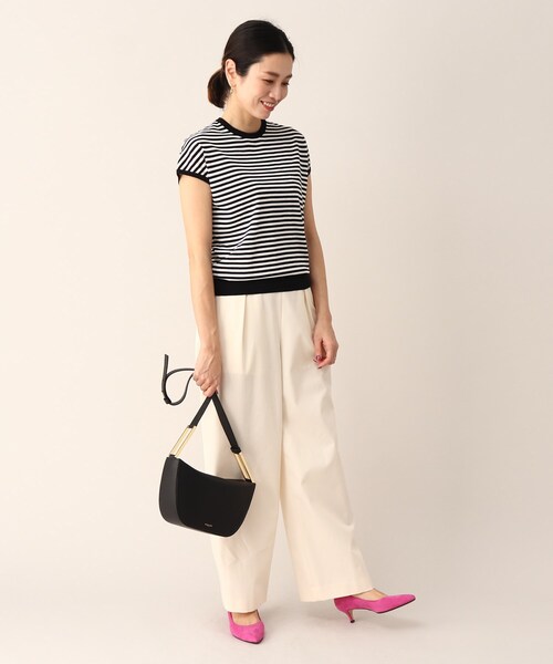 UNTITLED（アンタイトル）の「◆ドライボイルギャバ ワイドパンツ（その他パンツ・レディース・キャメル/ナチュラル・03/01/02）」の17枚目の写真