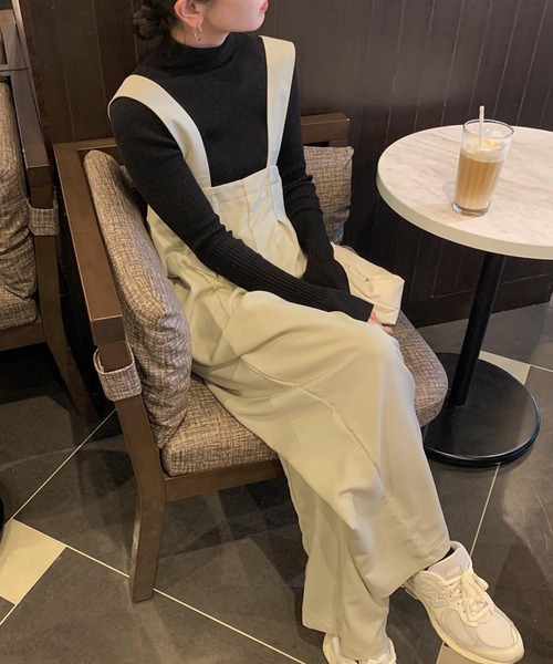 ハイウエストサロペット（サロペット/オーバーオール）｜select MOCA