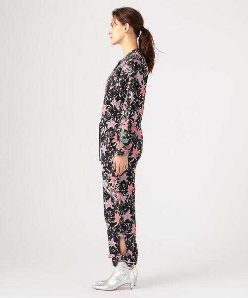 ISABEL MARANT(イザベルマラン)の「ISABEL MARANT GIGI コットン プリントジャンプスーツ(つなぎ/オールインワン・レディース・ブルー系その他4・36/34)」の6枚目の写真
