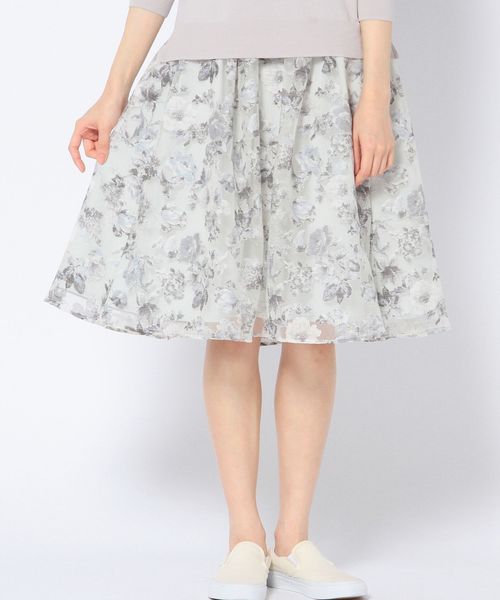 Another Edition（アナザーエディション）の「オパールタックスカート/AEFC　 オパール タック SK◆（スカート・レディース・ライトグレー/イエロー・フリー）」の18枚目の写真