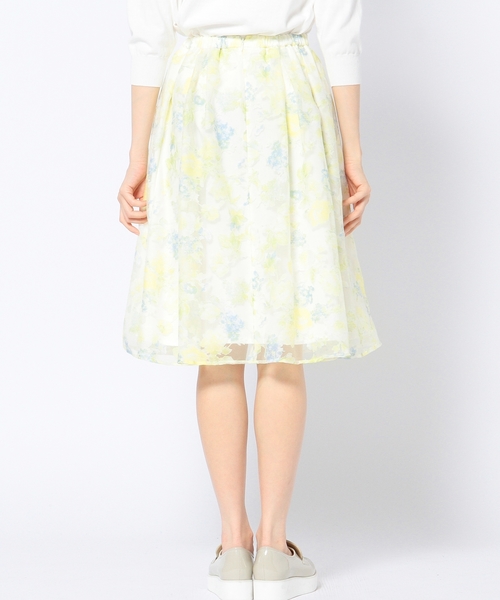 Another Edition（アナザーエディション）の「オパールタックスカート/AEFC　 オパール タック SK◆（スカート・レディース・ライトグレー/イエロー・フリー）」の7枚目の写真