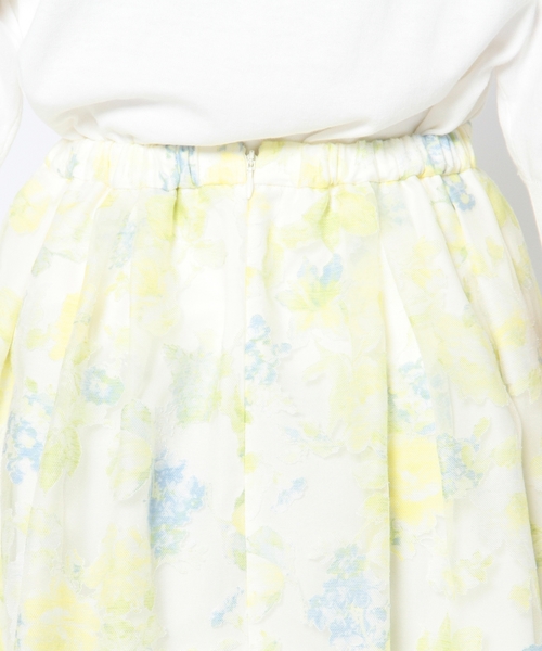 Another Edition（アナザーエディション）の「オパールタックスカート/AEFC　 オパール タック SK◆（スカート・レディース・ライトグレー/イエロー・フリー）」の11枚目の写真