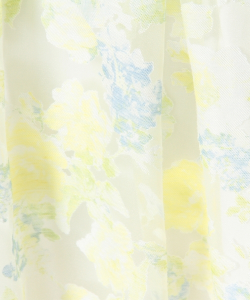 Another Edition（アナザーエディション）の「オパールタックスカート/AEFC　 オパール タック SK◆（スカート・レディース・ライトグレー/イエロー・フリー）」の15枚目の写真