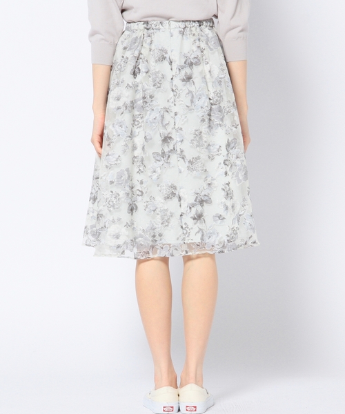 Another Edition（アナザーエディション）の「オパールタックスカート/AEFC　 オパール タック SK◆（スカート・レディース・ライトグレー/イエロー・フリー）」の12枚目の写真